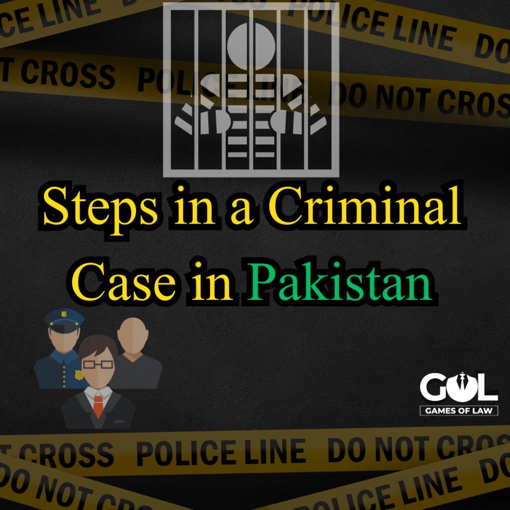 steps in criminal case